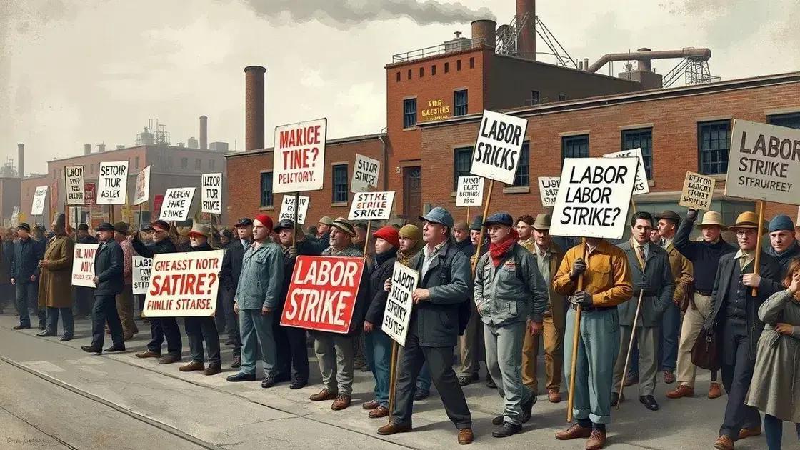 Major strikes and their effects
