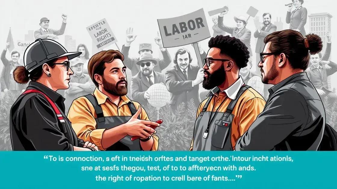 Impact of labor stories on modern workers