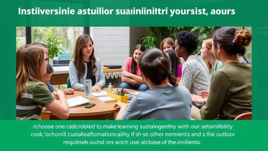 How to incorporate green training in teacher programs