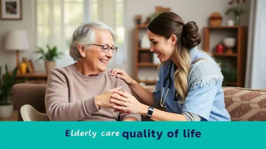 How elderly care enhances quality of life