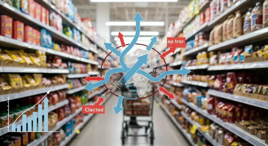 Supply Chain Disruptions & US Consumer Prices: 8% Hike Forecast