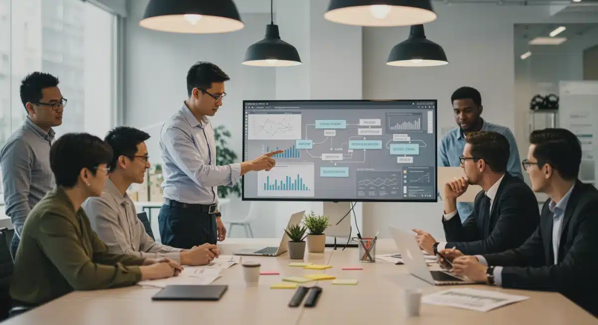 Team collaborating to streamline administrative processes and reduce wait times