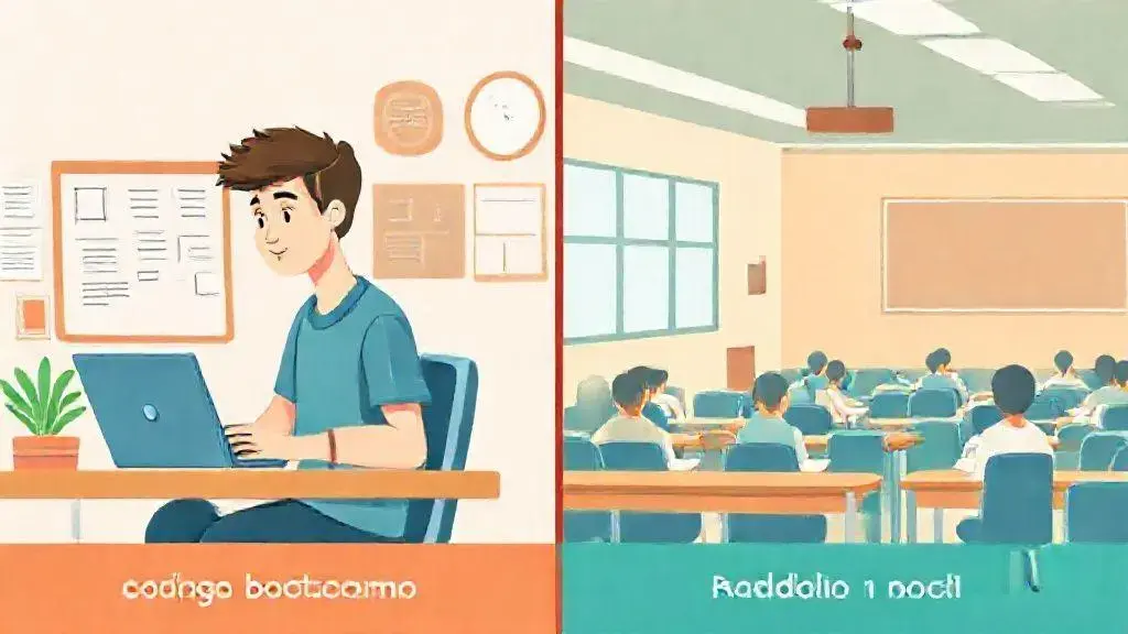 How bootcamps compare to traditional education