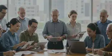 Diverse individuals learning, symbolizing micro-credentials impact on U.S. workforce