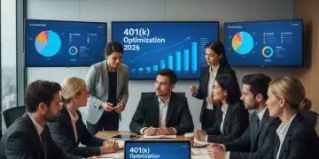 Financial professionals discussing 401k optimization strategies for 2026
