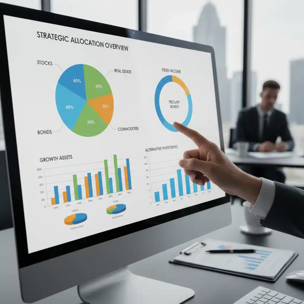 Diversified investment portfolio with treasury bonds allocation