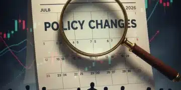Illustration of 2026 calendar highlighting SSDI policy changes and potential benefit adjustments.