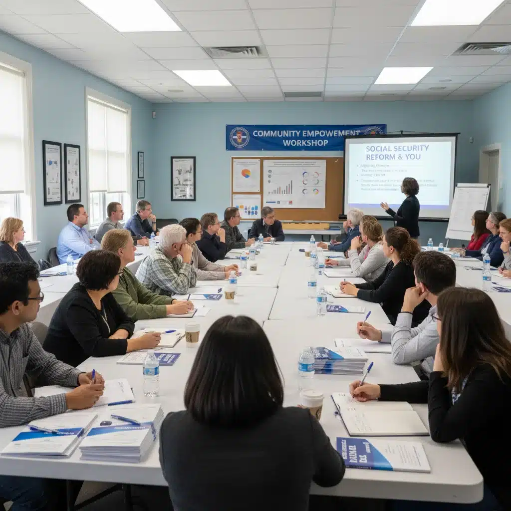 Community seminar on understanding Social Security Disability Insurance policy updates.